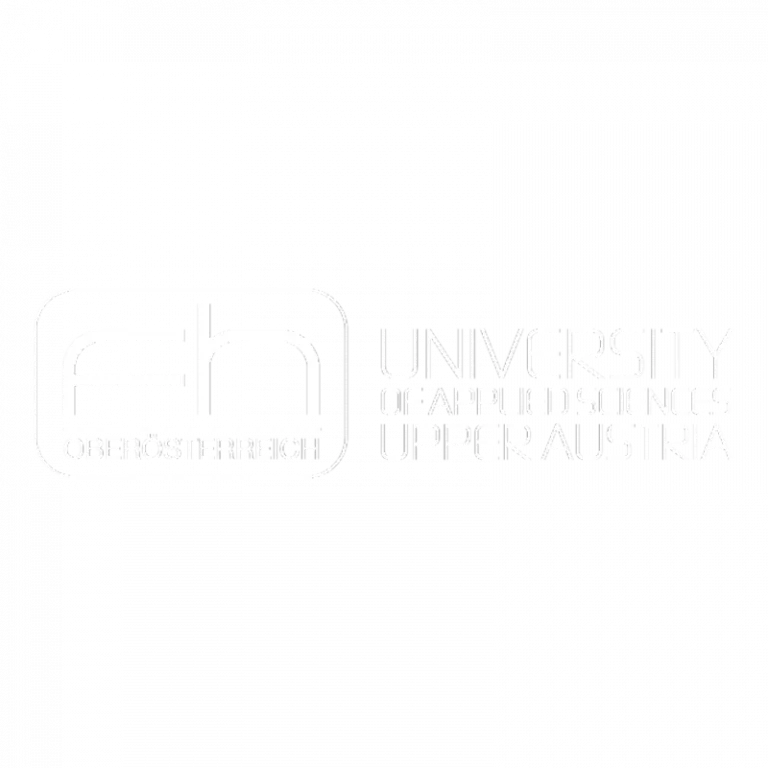 FH Oberösterreich - Upper Austria Logo in weiß