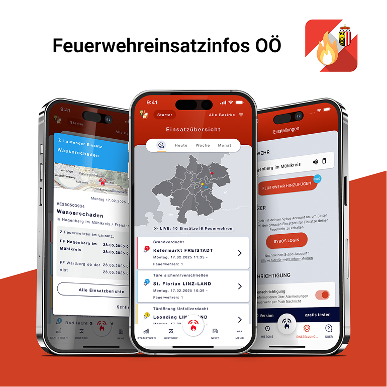 Feuerwehreinsatzinfos App auf iPhone