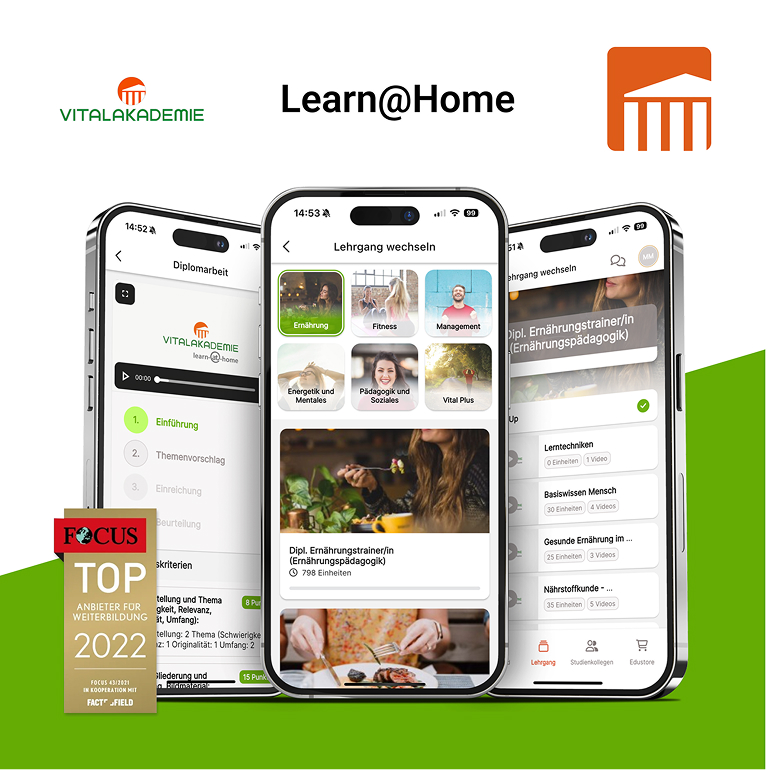 Learn At Home App auf iPhone