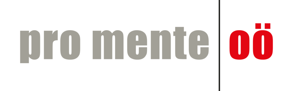 Logo pro mente OÖ